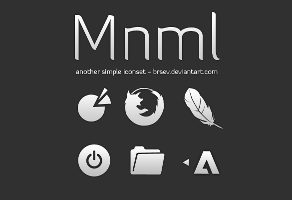 Mnml Icon Set