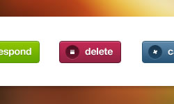 Colorful Web Button