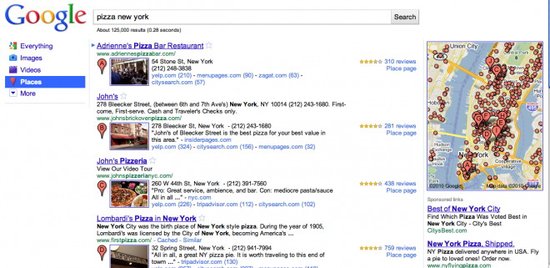 谷歌推位置搜索服务 用户可搜索本地商家信息