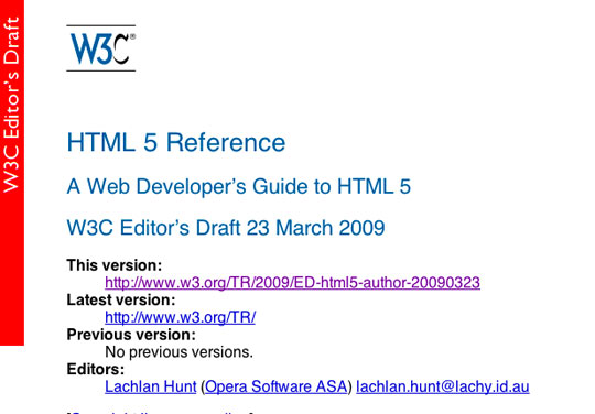 html5-w3c