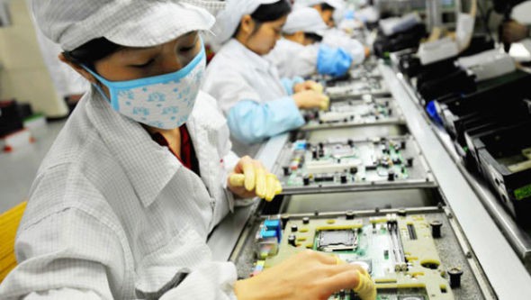 在庞大的苹果帝国中，中国的代工厂处于绝对底层