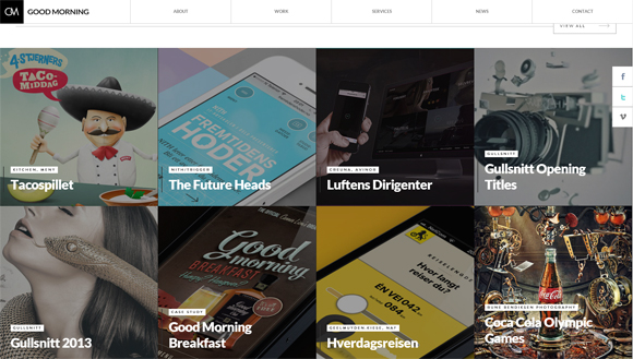 20 Creative Websites Featuring Square Blocks